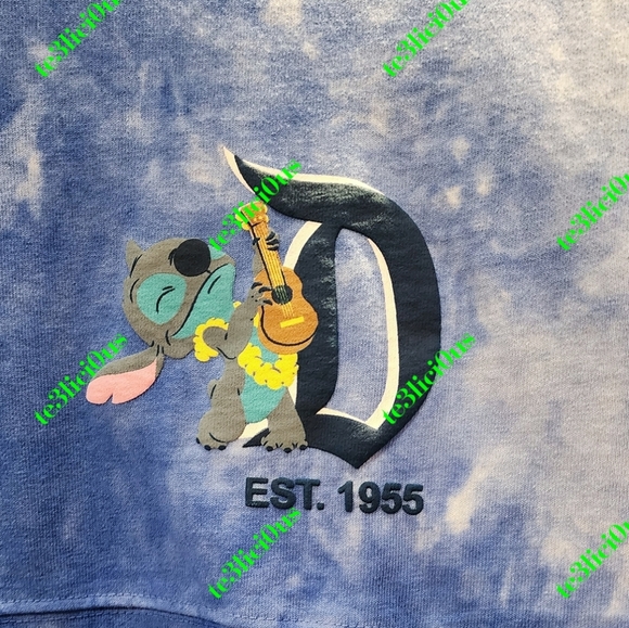 DISNEYLAND STITCH TIE DYE HAWAIIAN SPIRIT JERSEY - Picture 5 of 5